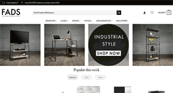 Desktop Screenshot of fads.co.uk