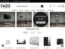 Tablet Screenshot of fads.co.uk